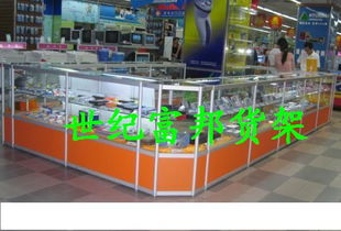 鈦合金展示柜與手機柜臺的貨架批發及廣告設計策略